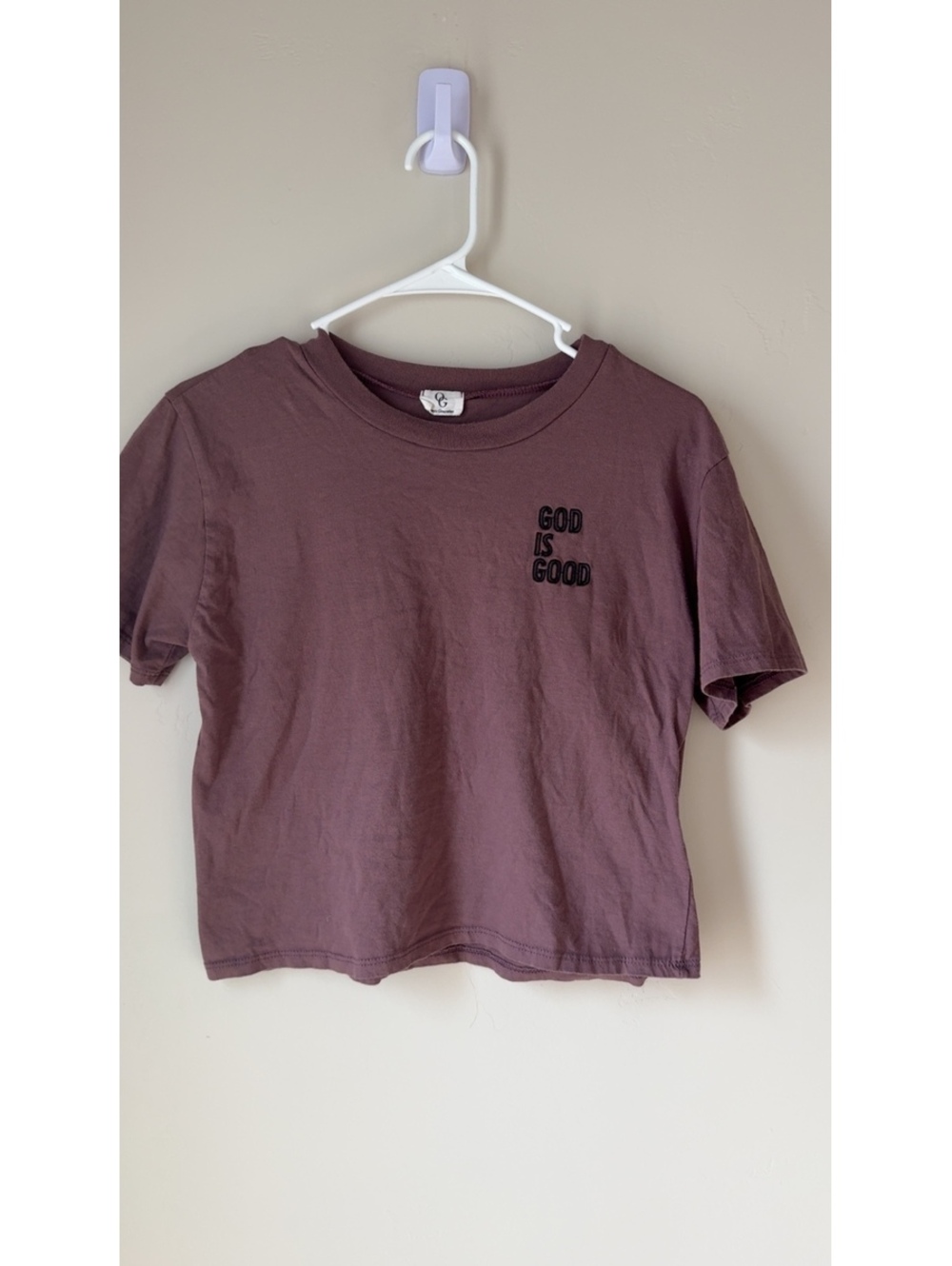Organic Generation God Cropped Tee
